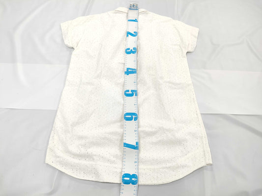 BURBERRY BURBERRY Short Sleeve Lace Shirt Tunic Size 38 Tops