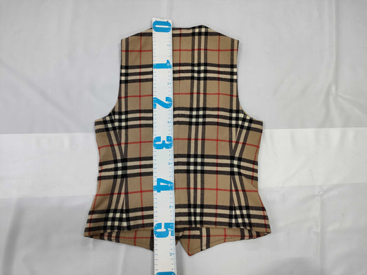 Burberrys Vest Size L C-TK83 Vest