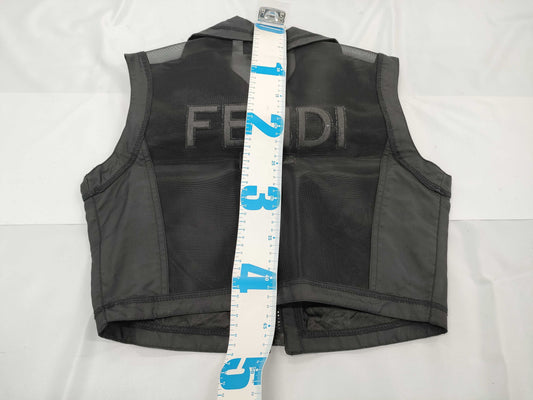 FENDI FENDI Mesh Vest Top Size 40 Vest