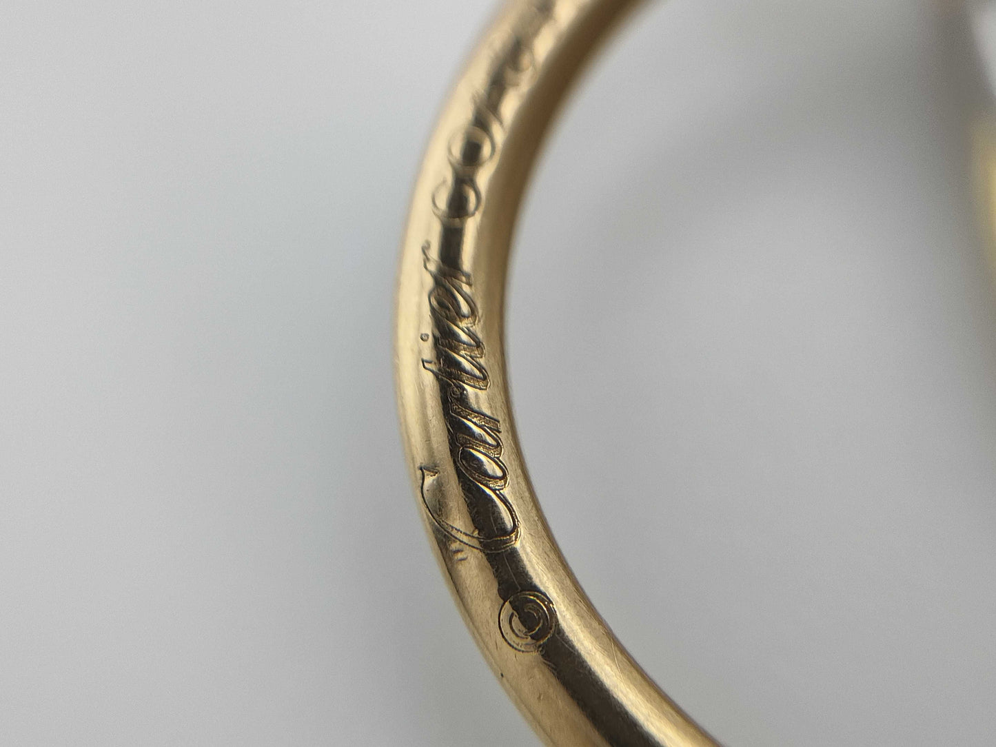 Cartier Trinity 3-Strand Chain Necklace, Au750/750, 17.1g