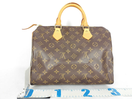 LOUIS VUITTON Monogram Louis Vuitton Monogram M41526 Speedy 30 Handbag