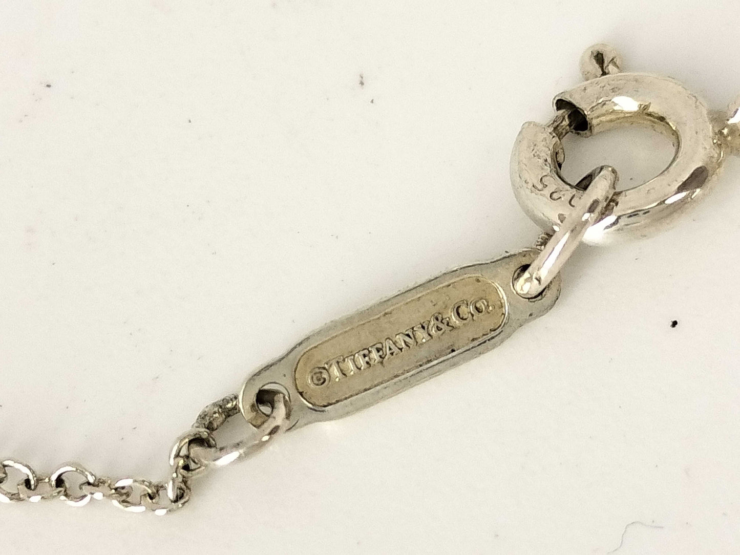 Tiffany & Co. Ribbon Necklace, SV925, 2.1g, 40cm