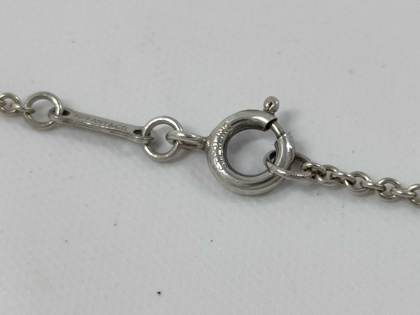 Tiffany & Co. Open Heart Necklace 925 Necklace