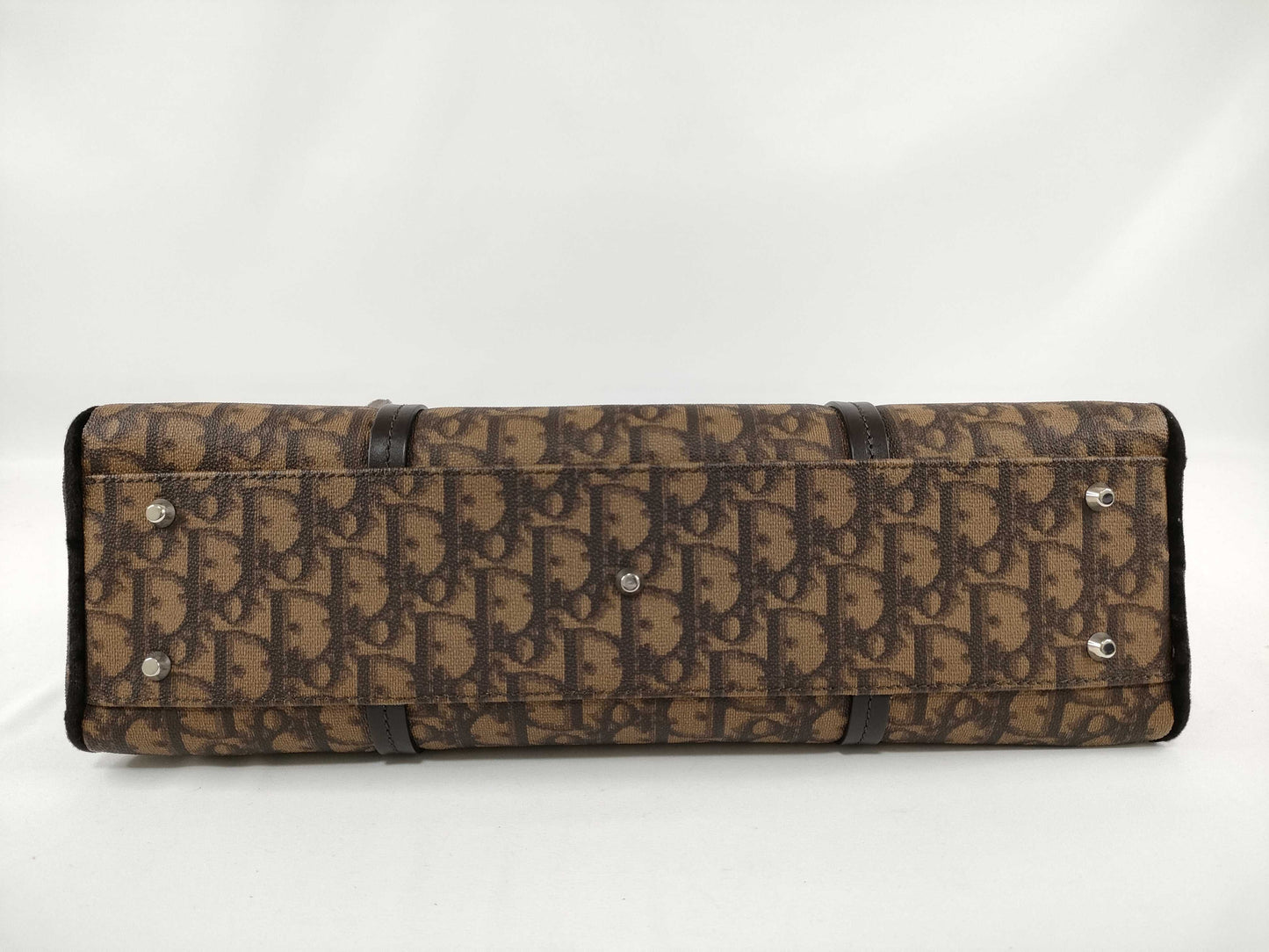 Dior Trotter Romantic Line Dark Brown Handbag