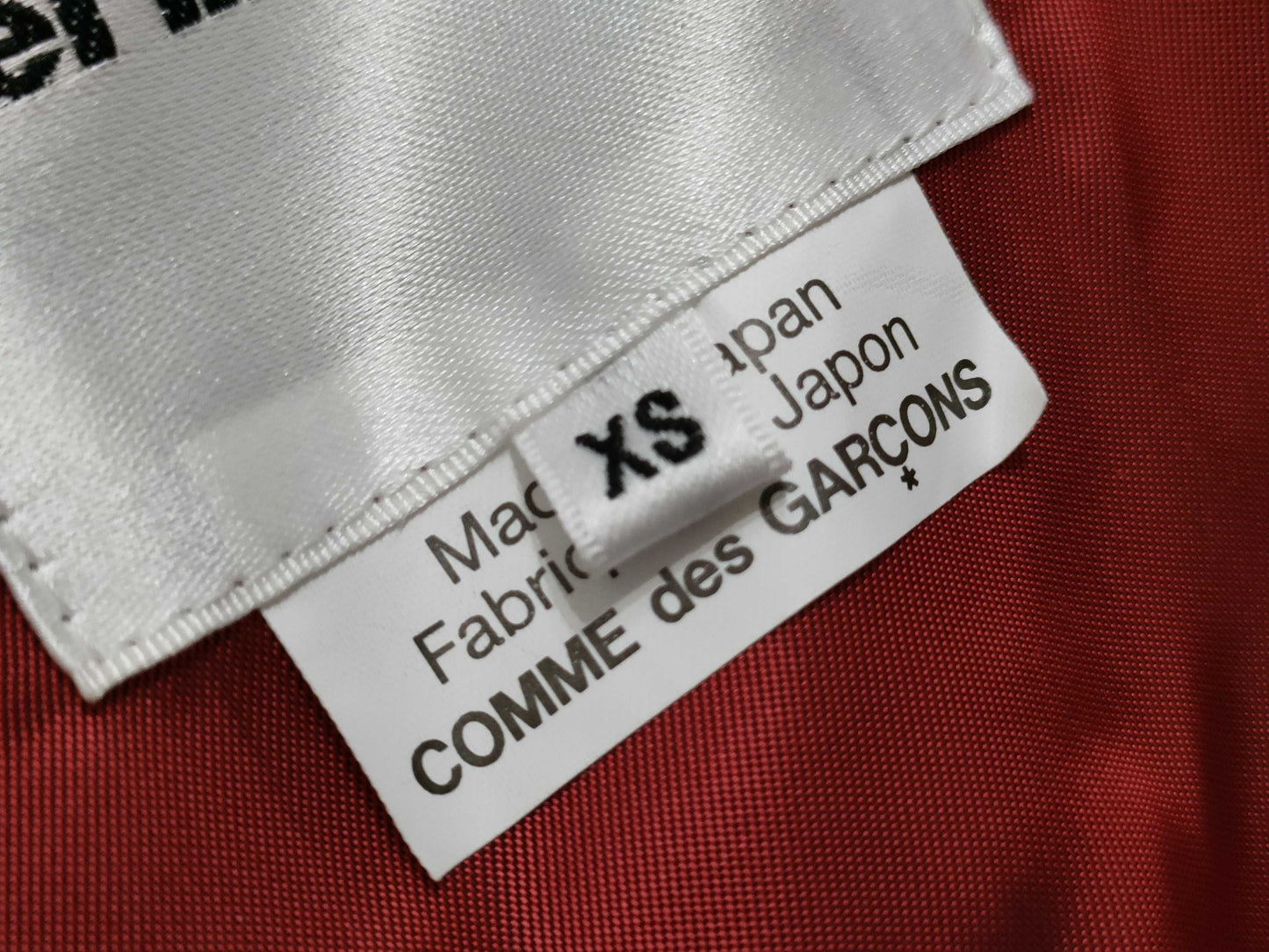 COMME des GARÇONS noir kei ninomiya rider's jacket, Comme des Garçons AD2020 jacket