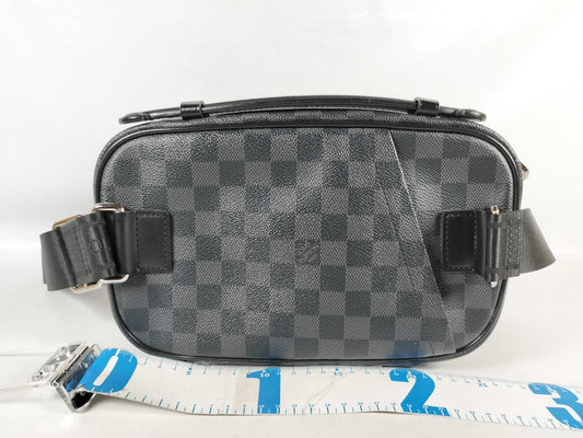 LOUIS VUITTON Monogram Graffiti Umbrella Damier Graphite Body Bag N41289 Shoulder Bag