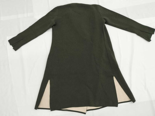 MaxMara MaxMara MaxMara MAX&Co. Double Face Belt Belted Coat Bicolor Size M Coat