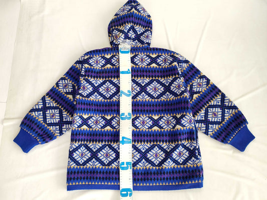 Yves Saint Laurent knit hoodie jacket