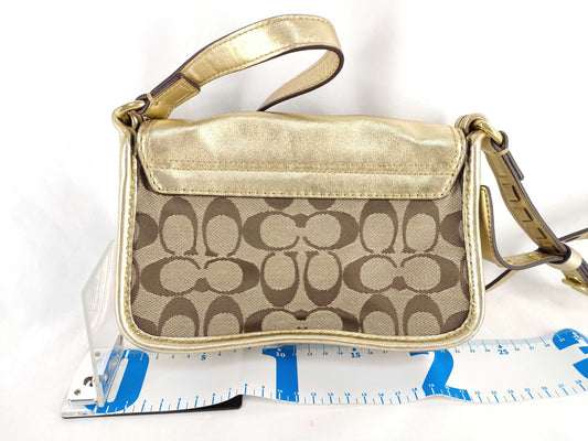COACH Gold Shoulder Bag