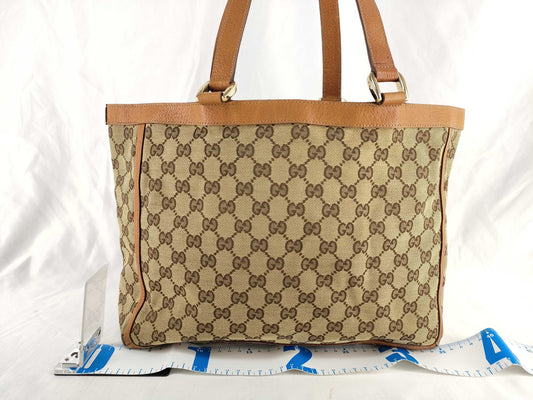 GUCCI GG Canvas Abbey Tote Bag 146247 Tote Bag