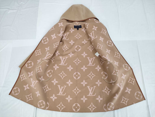 LOUIS VUITTON LV Wrap Coat Monogram Size 36 Coat