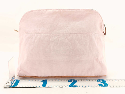 HERMES Bolide GM Pouch Pink Toile Pouch