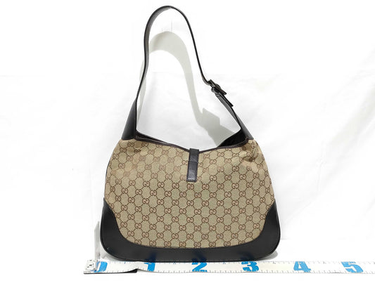 GUCCI GG Canvas GUCCI Gucci Jackie Sherry Line Handbag Shoulder Bag Shoulder Bag