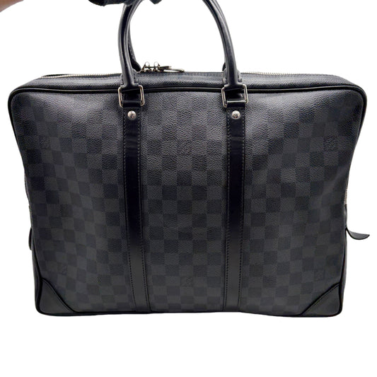 LOUIS VUITTON Louis Vuitton Damier Graffit Business Bag
