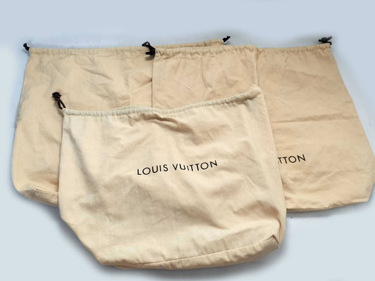 LOUIS VUITTON 20-Piece Set of Dust Bags