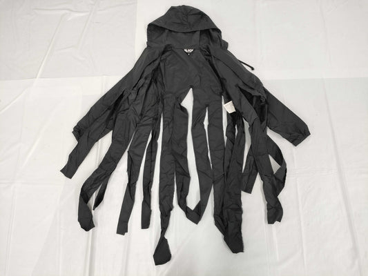 BLACK Comme des Garcons Back Logo Strip Nylon Coat 19AW Size S Jacket