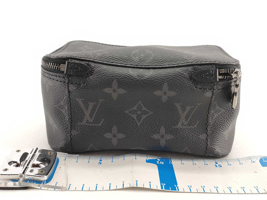 LOUIS VUITTON M44697 Eclipse Cube de Langemont PM Pouch Vanity Bag