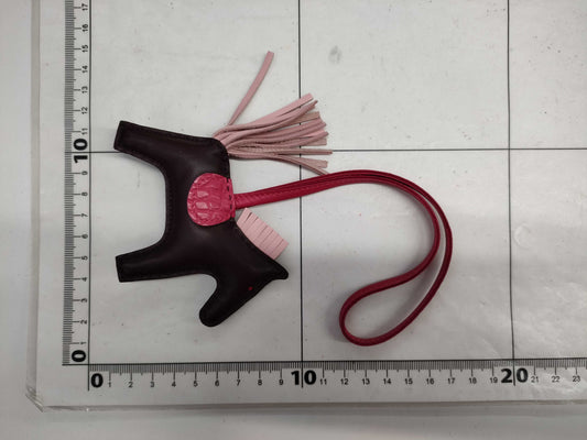 HERMES Rodeo Touch PM Z Engraved Rose Sakura x Rouge Serie Other Accessories