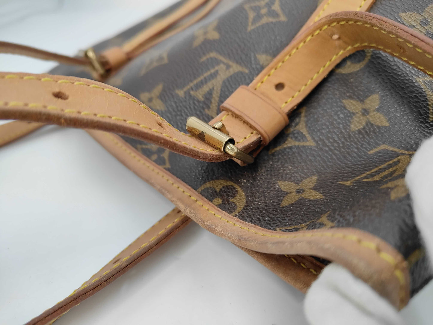 LOUIS VUITTON Louis Vuitton Monogram Bucket GM AR1914 Tote Bag