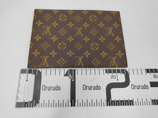 LOUIS VUITTON Louis Vuitton Monogram Pochette Lava 23 Serial Unknown Clutch Bag