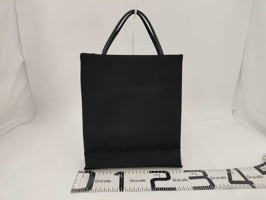 BURBERRY Handbag Canvas Black Tote Bag