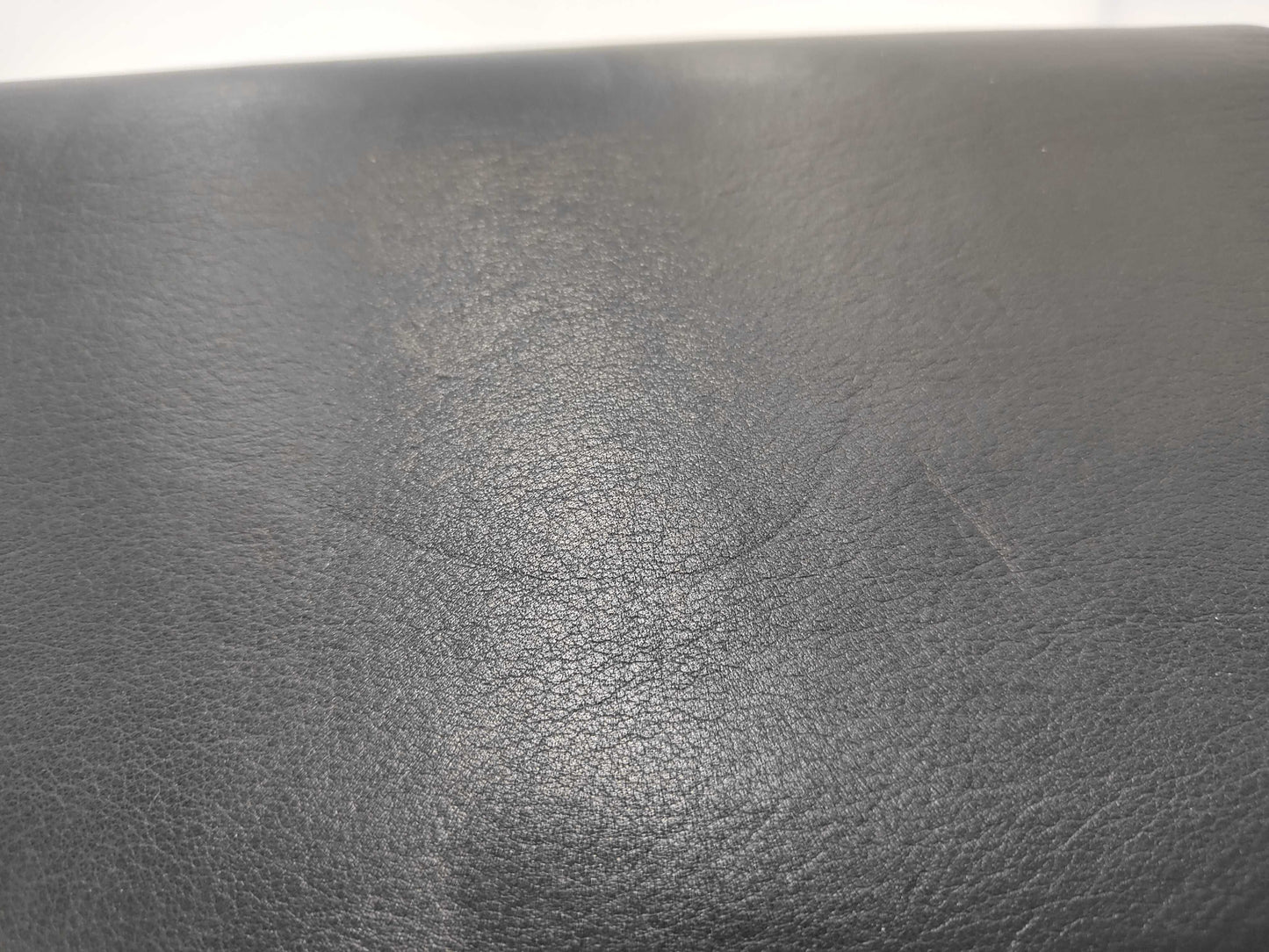 CELINE Celine Clutch Bag Leather Black Bag