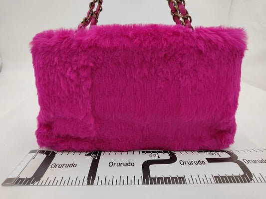 CHANEL CHANEL Fur Chain Shoulder Bag Shoulder Bag