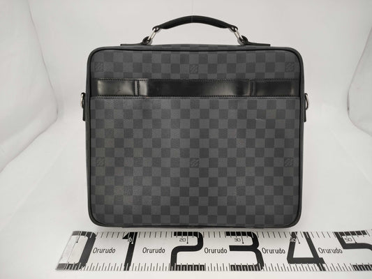 LOUIS VUITTON Vuitton Damier Black Handbag