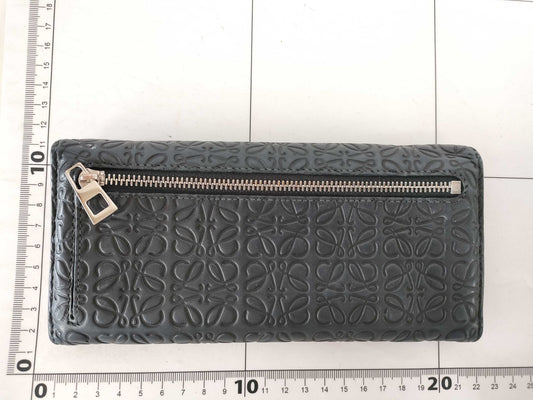 LOEWE Repeat Anagram Long Wallet Wallet