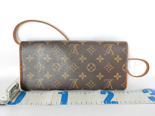 LOUIS VUITTON Monogram LOUIS VUITTON Louis Vuitton Monogram Pochette Twin GM Shoulder Bag Clutch Crossbody M51852 Shoulder Bag