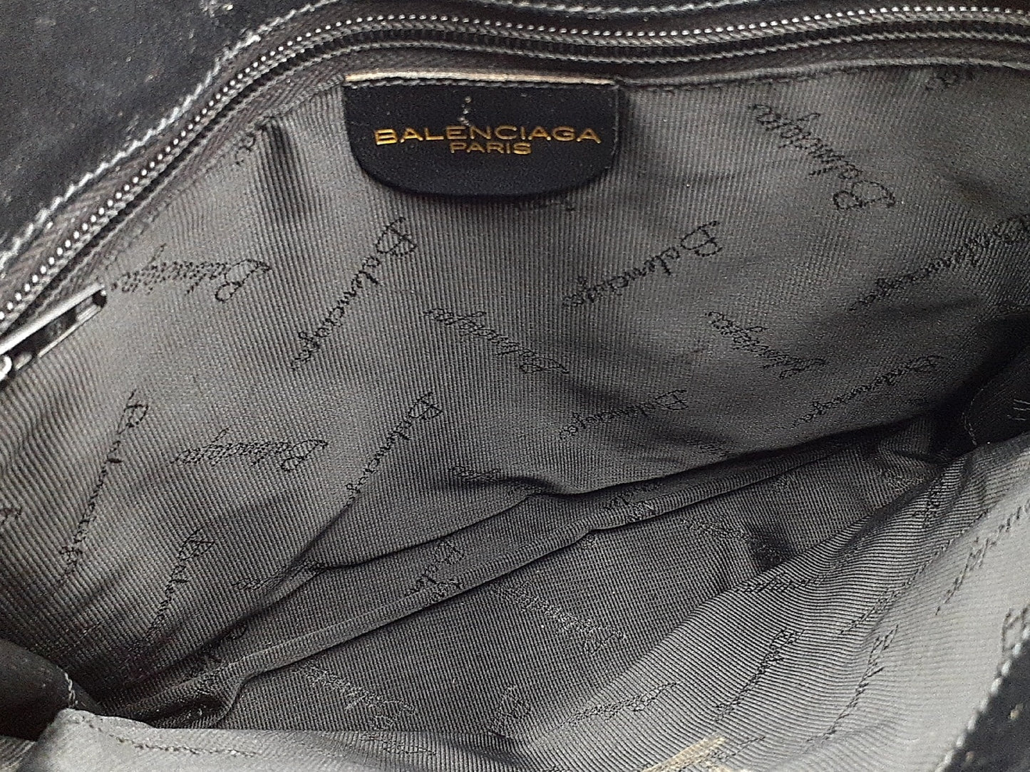 BALENCIAGA 3-Piece BB Logo Leather Hand Leather Shoulder Bag