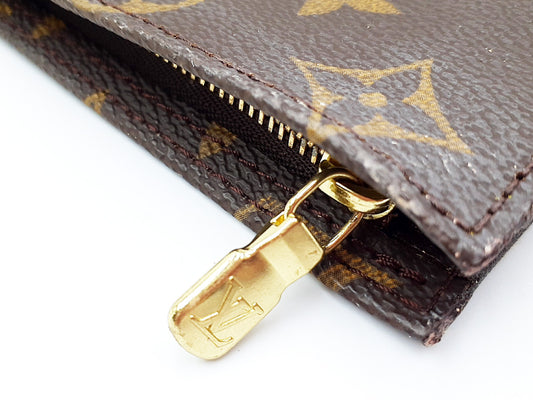 LOUIS VUITTON 4-Piece Set Monogram Bucket Pouch Pouch