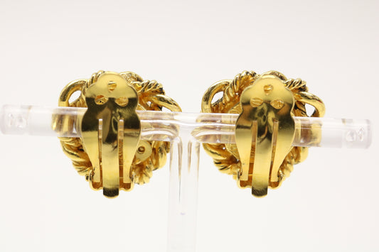 CHANEL Pearl Vintage Earrings