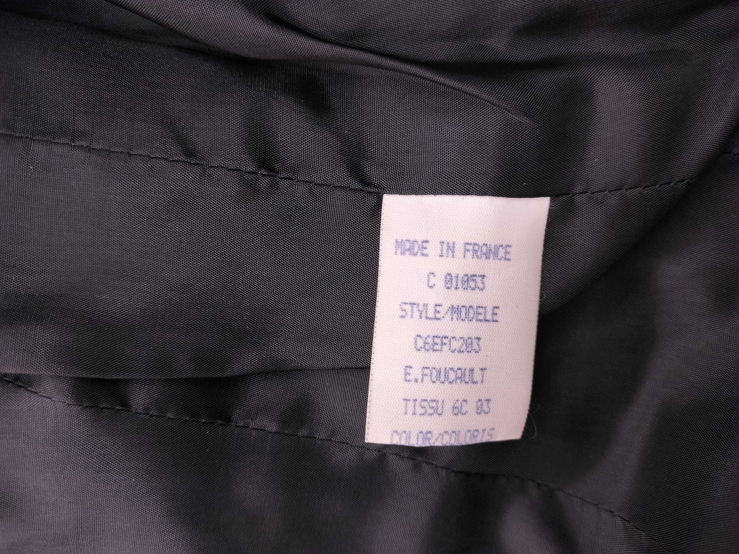 CELINE CELINE Lame Jacket Black Jacket