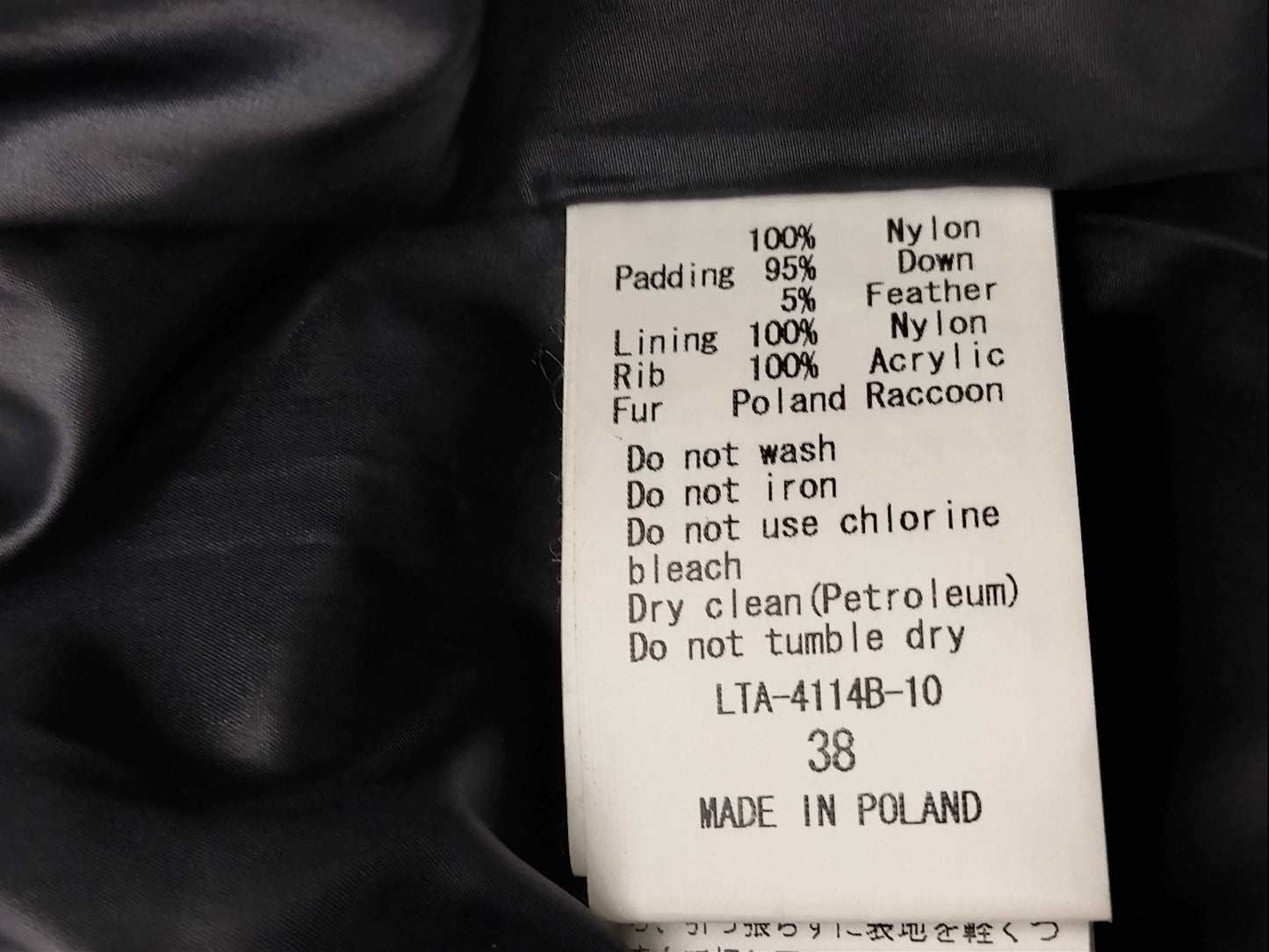 Tatras Long Down Jacket Black Coat