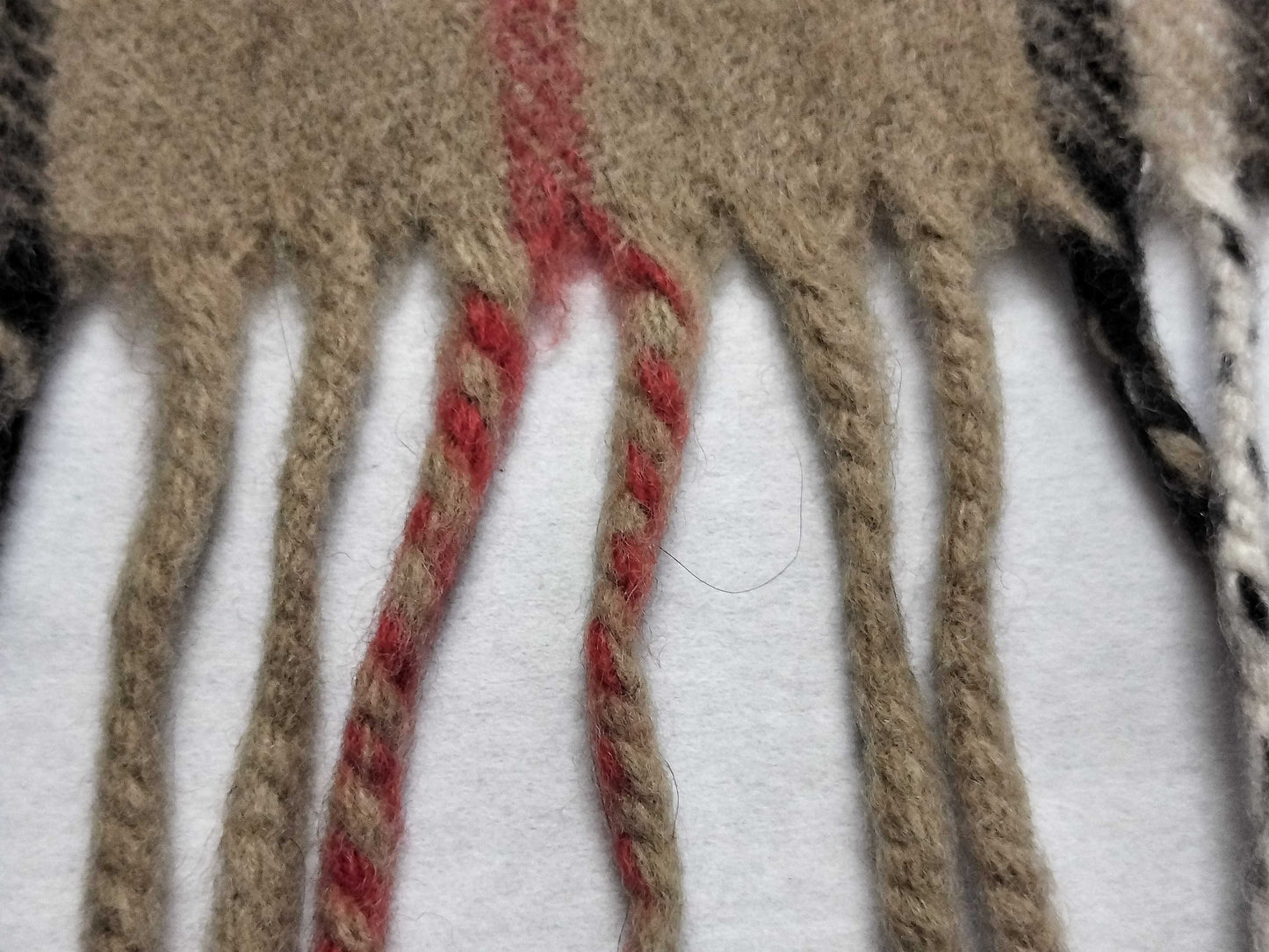 BURBERRY BURBERRY Novacheck 100% Cashmere Muffler Beige Muffler