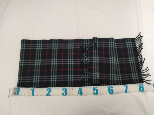 BURBERRY BURBERRY Novacheck 100% Cashmere Navy Other Accessories