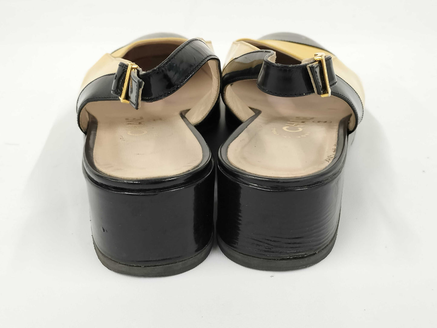 CHANEL Pumps Bicolor Other Shoes