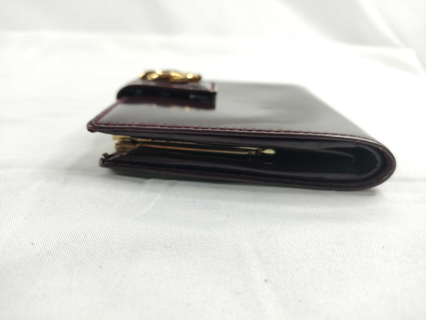 GUCCI Gucci Leather Folding Wallet Wallet