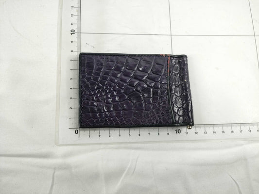 Crocodile Folding Wallet Money Clip Wallet