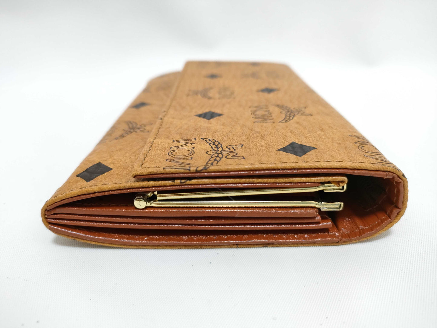 MCM MCM Leather Monogram Long Wallet Wallet