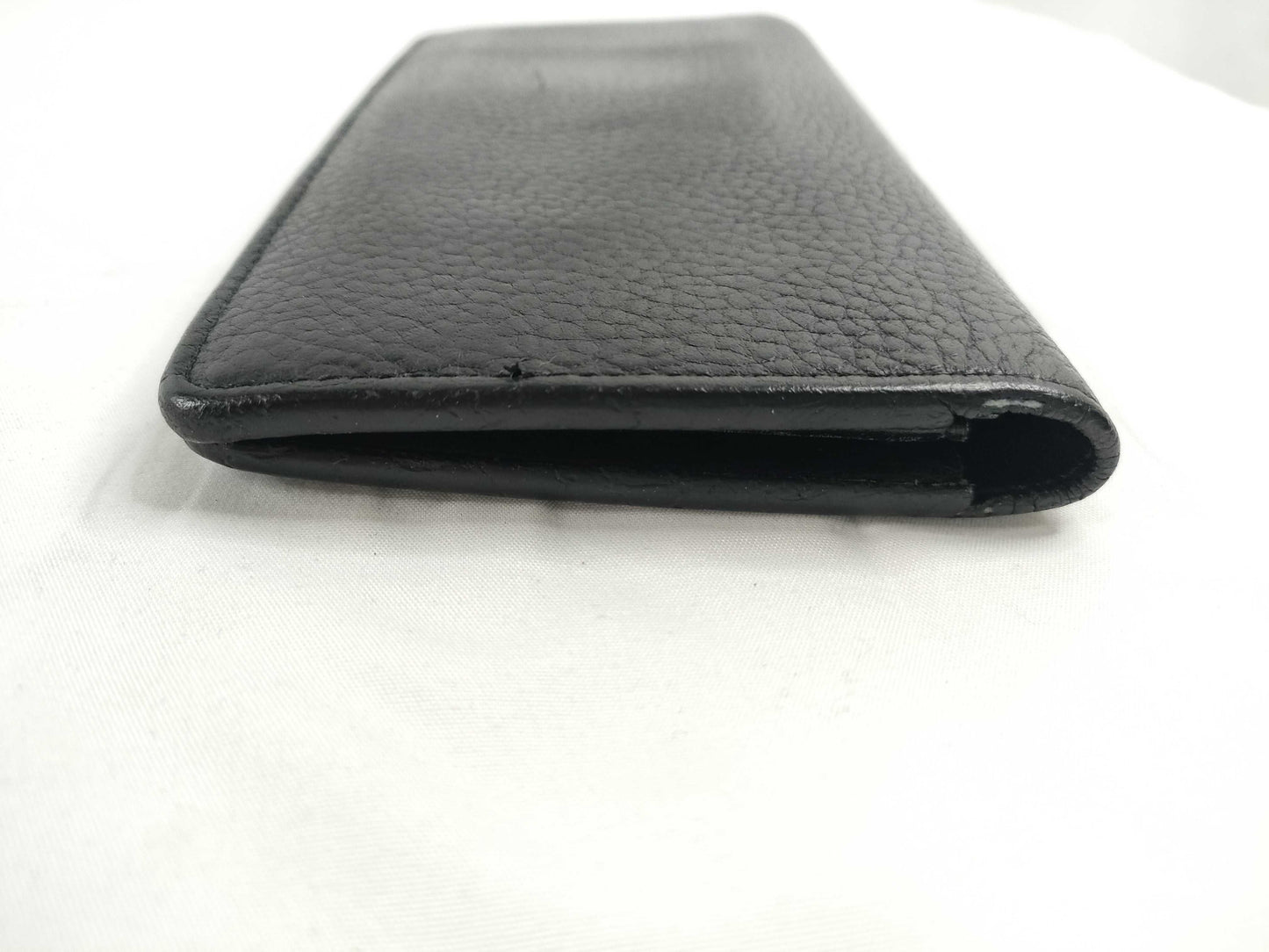 LOUIS VUITTON Louis Vuitton Leather Braza Long Wallet Wallet