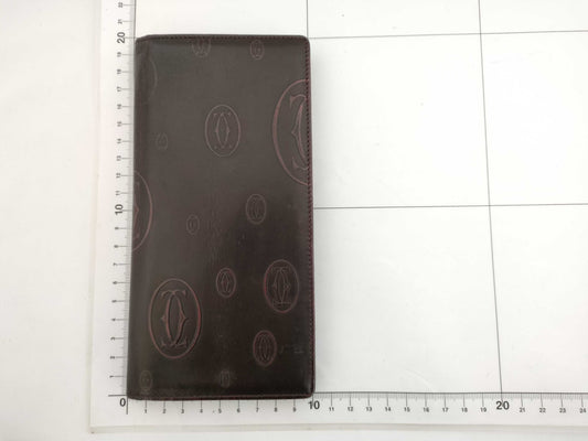 Cartier Cartier Leather Long Wallet Wallet