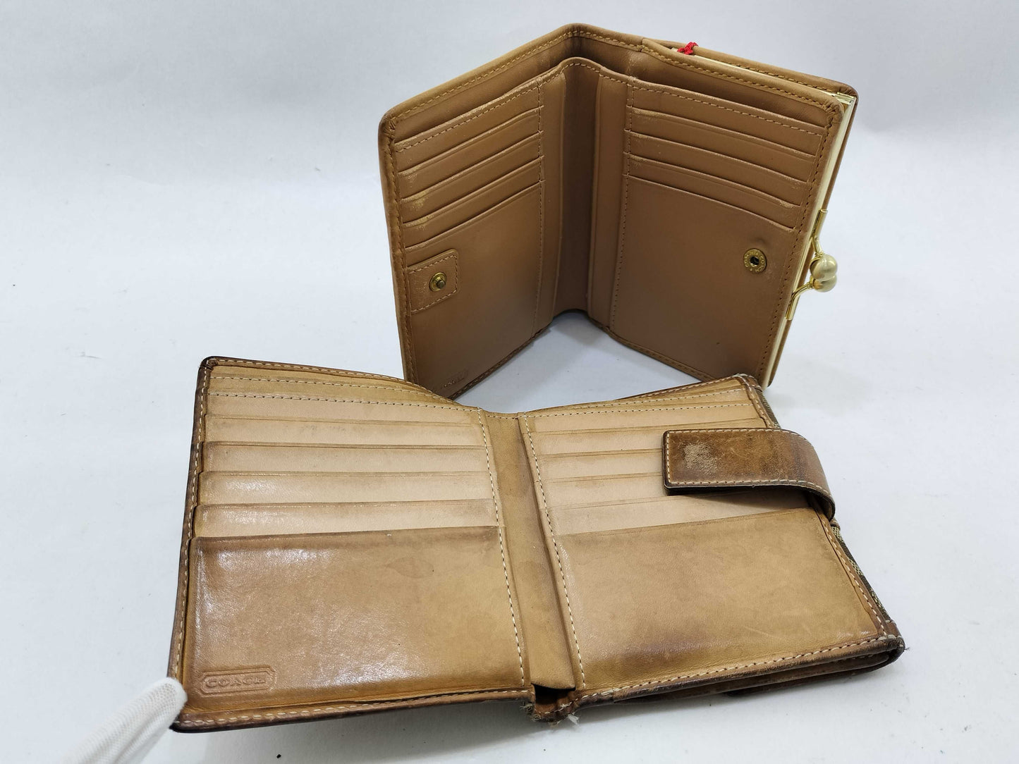 COACH Coach Wallet Signature 5 Points Wallet