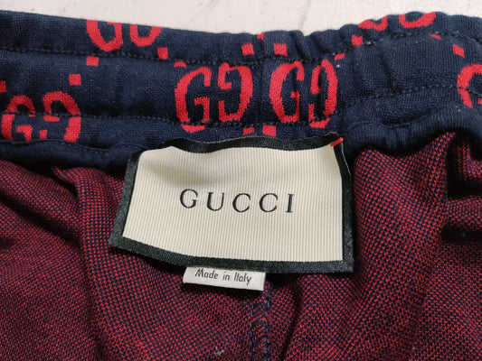 GUCCI GG print jersey pants