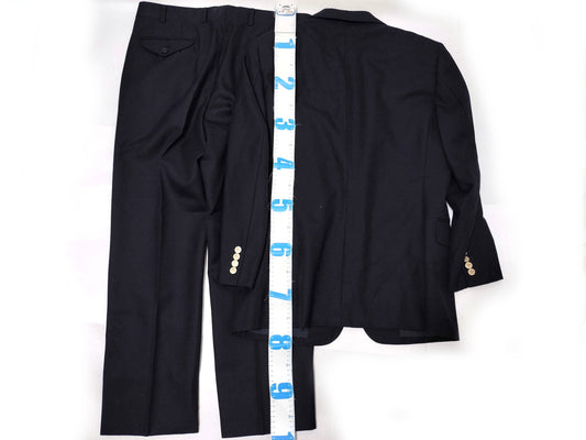 Burberrys Navy Blue Set Gold Button Jacket Pants Other Apparel