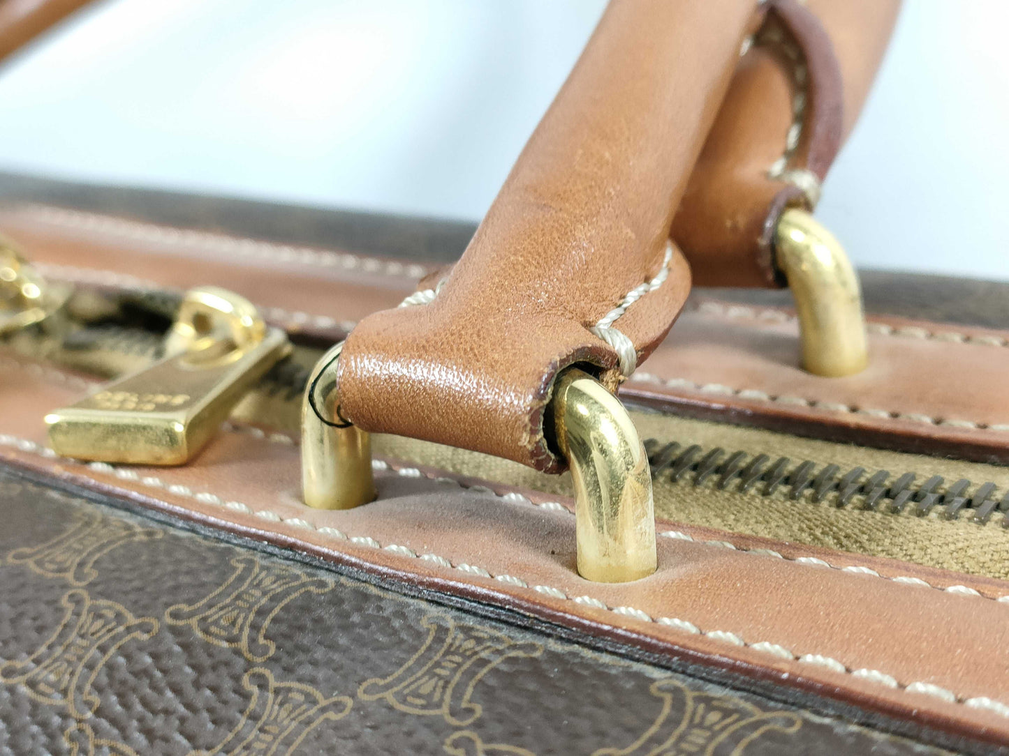 CELINE Macadam Boston M95 Boston Bag