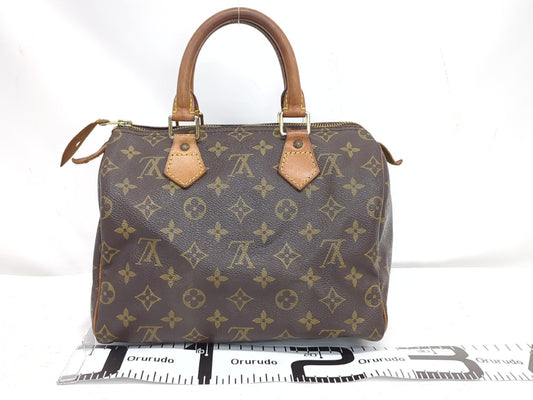 LOUIS VUITTON M41528 Monogram Speedy 25 Handbag