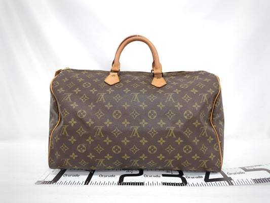 LOUIS VUITTON M41522 Monogram Speedy 40 Handbag