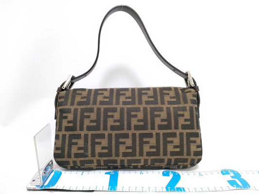 FENDI Zucca Fendi Zucca Mamma Bucket Shoulder Bag Handbag